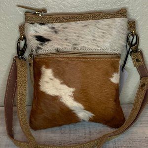 NWT Small Hairon Bag with Front Pocket